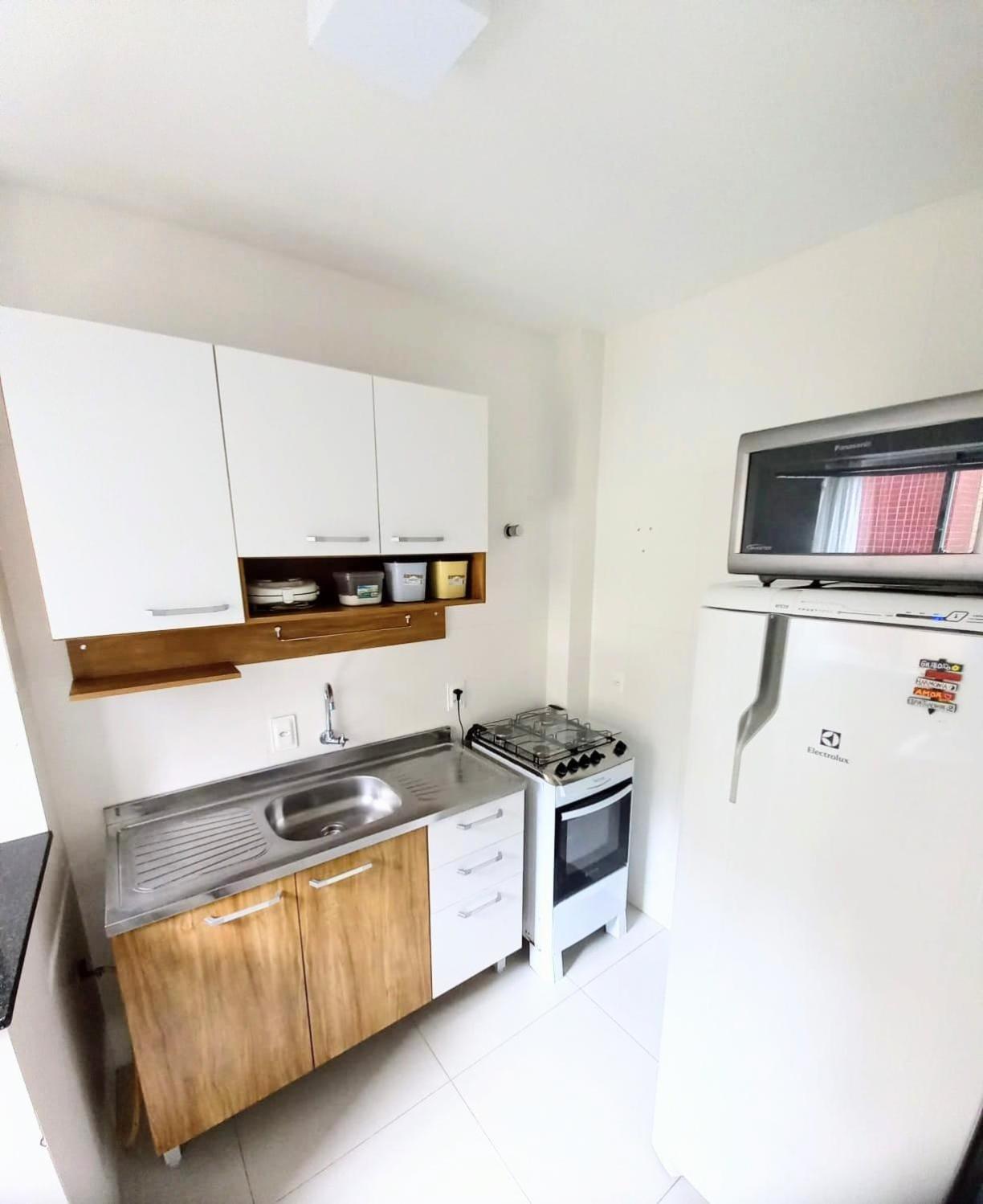 Apto 1 Quarto Em Bc, Vista Mar, Ar Condicionado Split No Quarto E Na Sala Balneário Camboriú 外观 照片